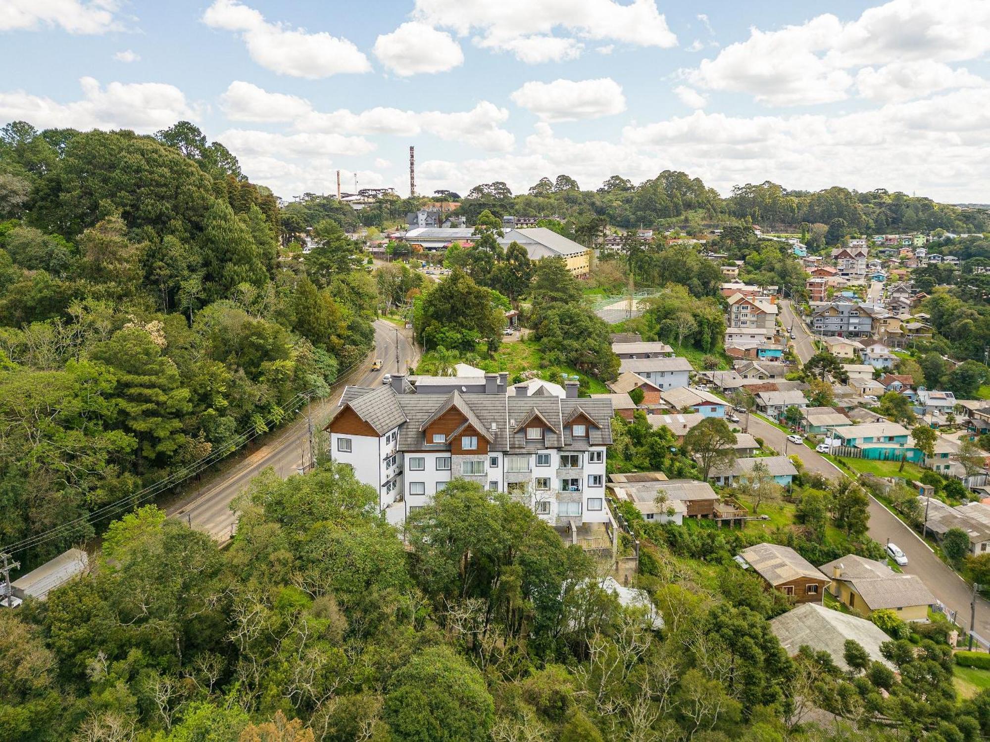 Vista 161 Apto Em Gramado Com Vista Espetacular מראה חיצוני תמונה